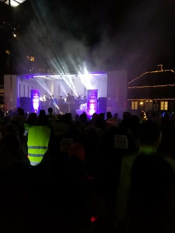 Winterfunrun with HemoCue and party feeling among participants 